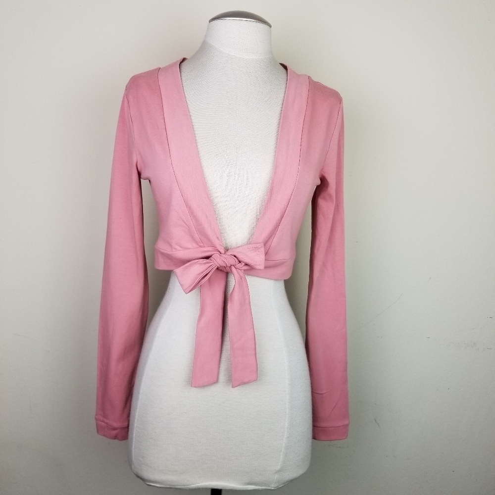 Urban Outfitters Long-Sleeve Crop Top